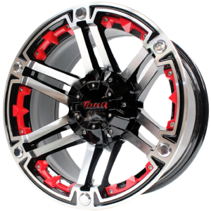 Rin G6099B - 16X8.0X6-114.3 HCW G6099B SUV MB/R ET:-10 CB:66.1 PEDIMENTO:232090053053115 16x8.0 6-114.3 con barrenación 6-114.3