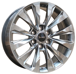 Rin H880F - 20X8.5X6-139.7 BRISTOL FLOW FORMING H880F HB-1 ET:25 CB:106.1 PEDIMENTO:241639744008248 ADUANA:MANZANILLO FECHA:06-06-2024 20x8.5 6-139.7 con barrenación 6-139.7