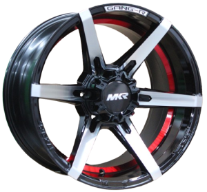 Rin 133 - 17X9.5X6-139.7 MKR 0133 BMF RED LINE ET:10 CB:1105.5 PEDIMENTO:251639745006415 ADUANA: MANZANILLO FECHA:09-05-2025 17x9.5 6-139.7 con barrenación 6-139.7