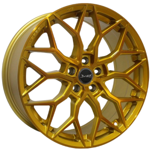 SW361 - 19X8.5X5-112 BRISTOL SW361 BRUSHED GOLD-GOLD CLEAR LACQUEAR PEDIMENTO:251633875505472 FECHA:22-10-2025 ADUANA MANZANILLO 19x8.5 5-112