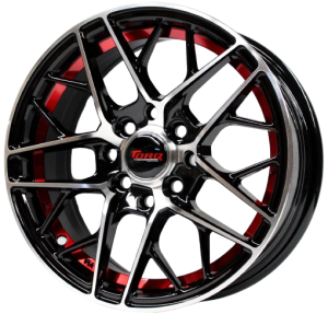 Rin G0696A - 14X6.0X4-100/114.3 HCW G0696A MB/R ET:35 CB:73.1 14x6.0 4-100/1143 con barrenación 4-100 | 1143