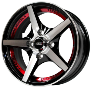 Y355A - 13X5.5X4-100 HCW Y355A MBR ET:25 CB:73.1 13x5.5 4-100