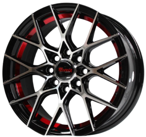 G0695B - 14X6.0X4-100/108 HCW G0695B MBR ET:35 CB:73.1 14x6.0 4-100/108